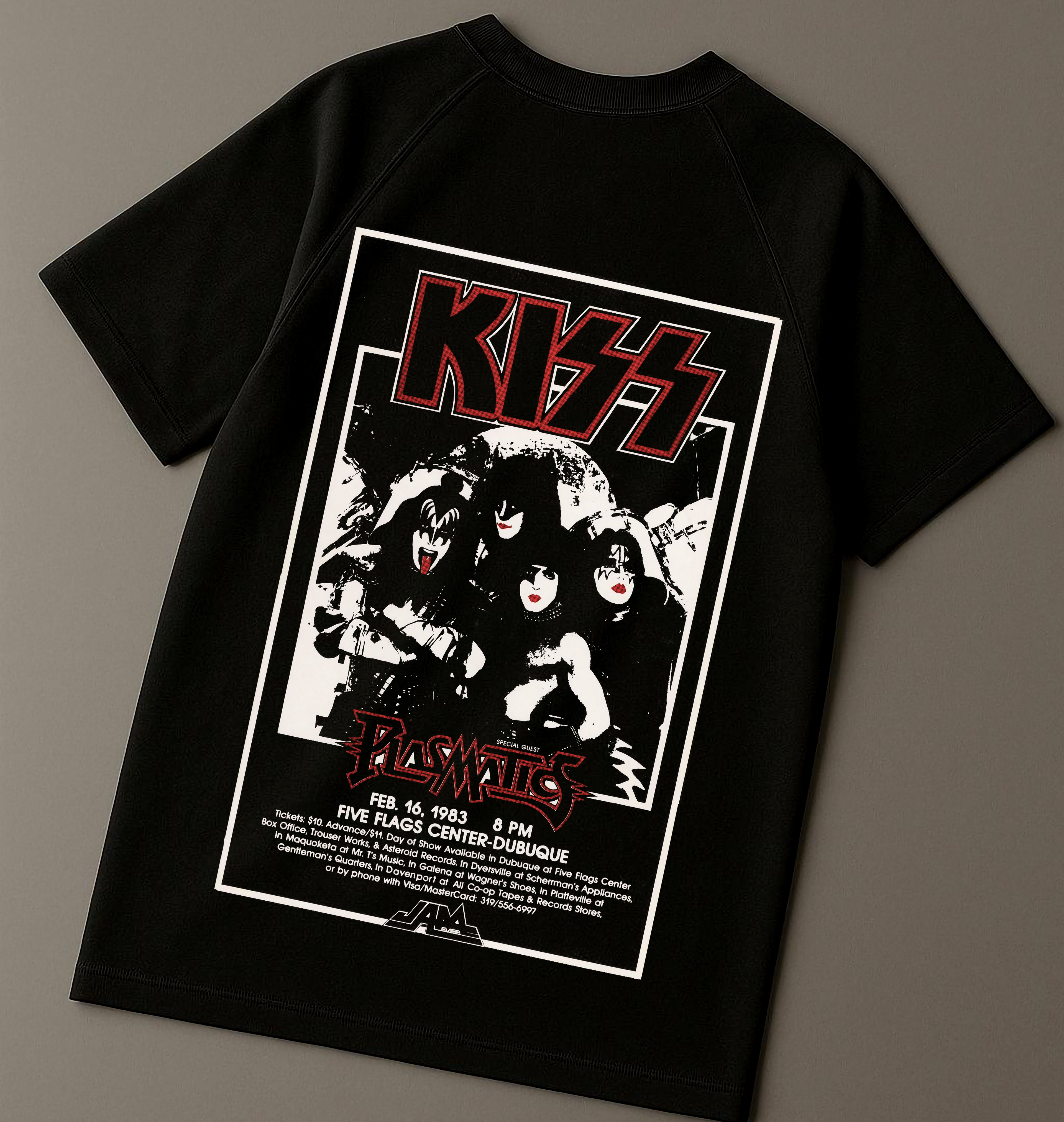 KISS Raglan T-shirt