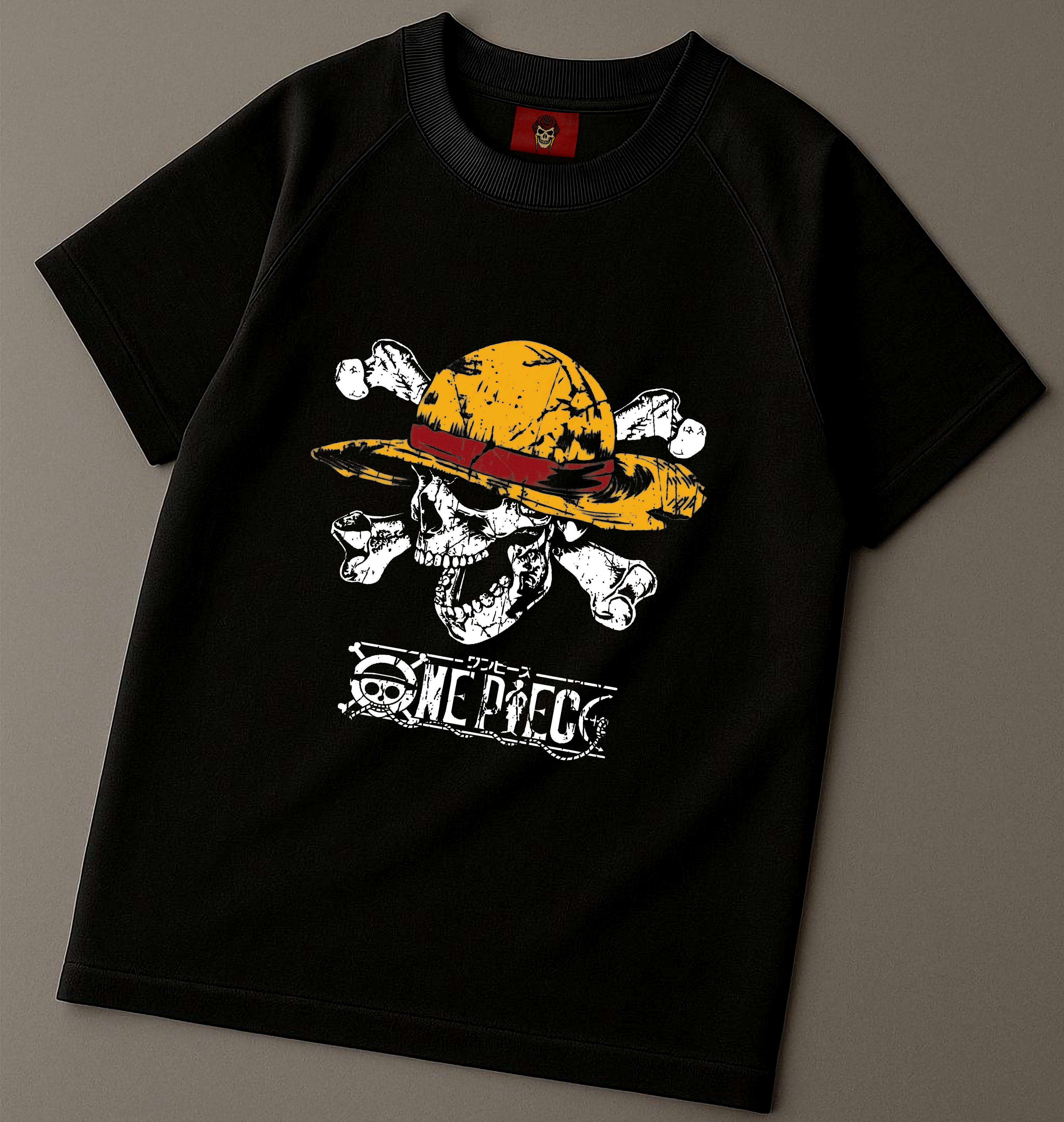 One Piece Raglan T-shirt