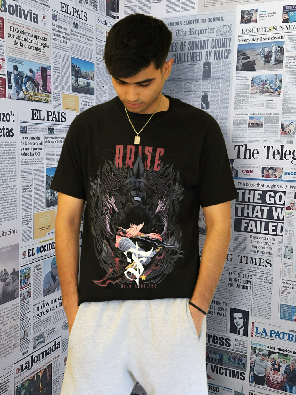 Solo Levelling Raglan T-shirt