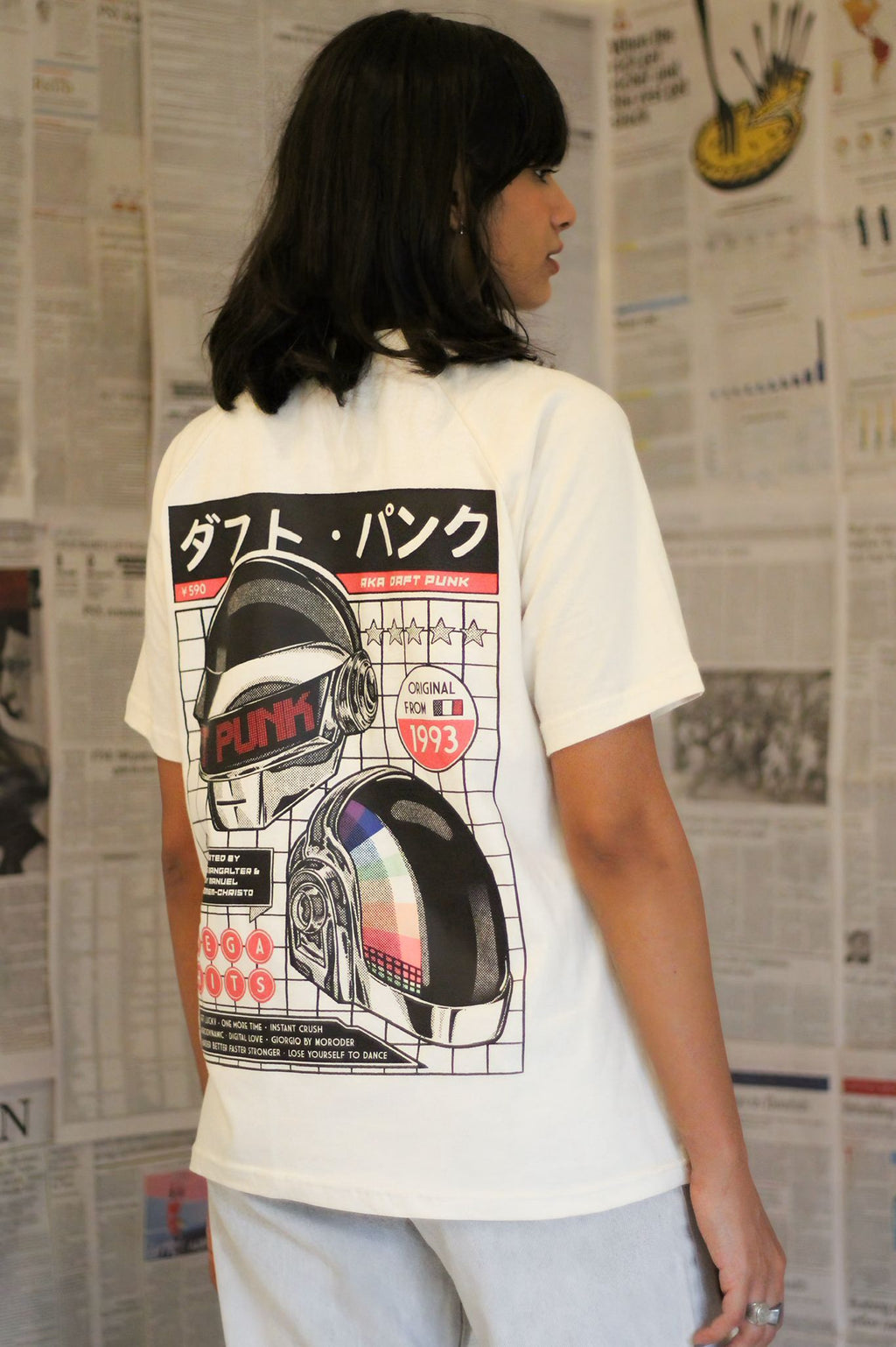 Daft Punk Raglan T-shirt