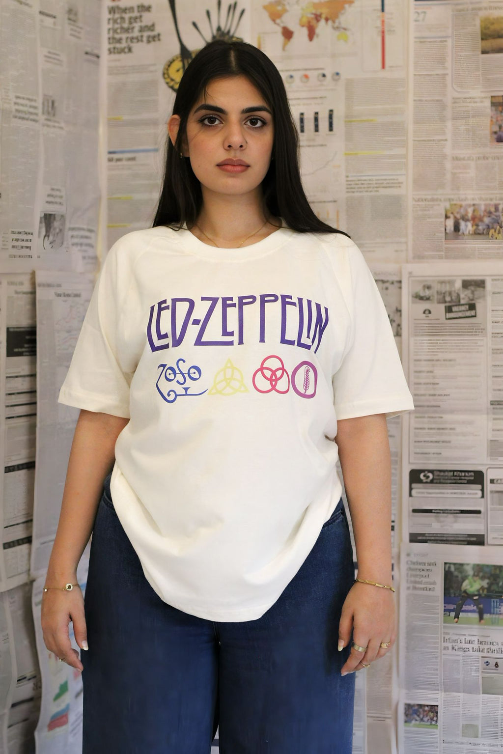 Led Zepplin Raglan T-shirt
