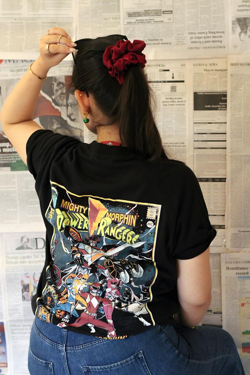 Power Rangers Raglan T-shirt