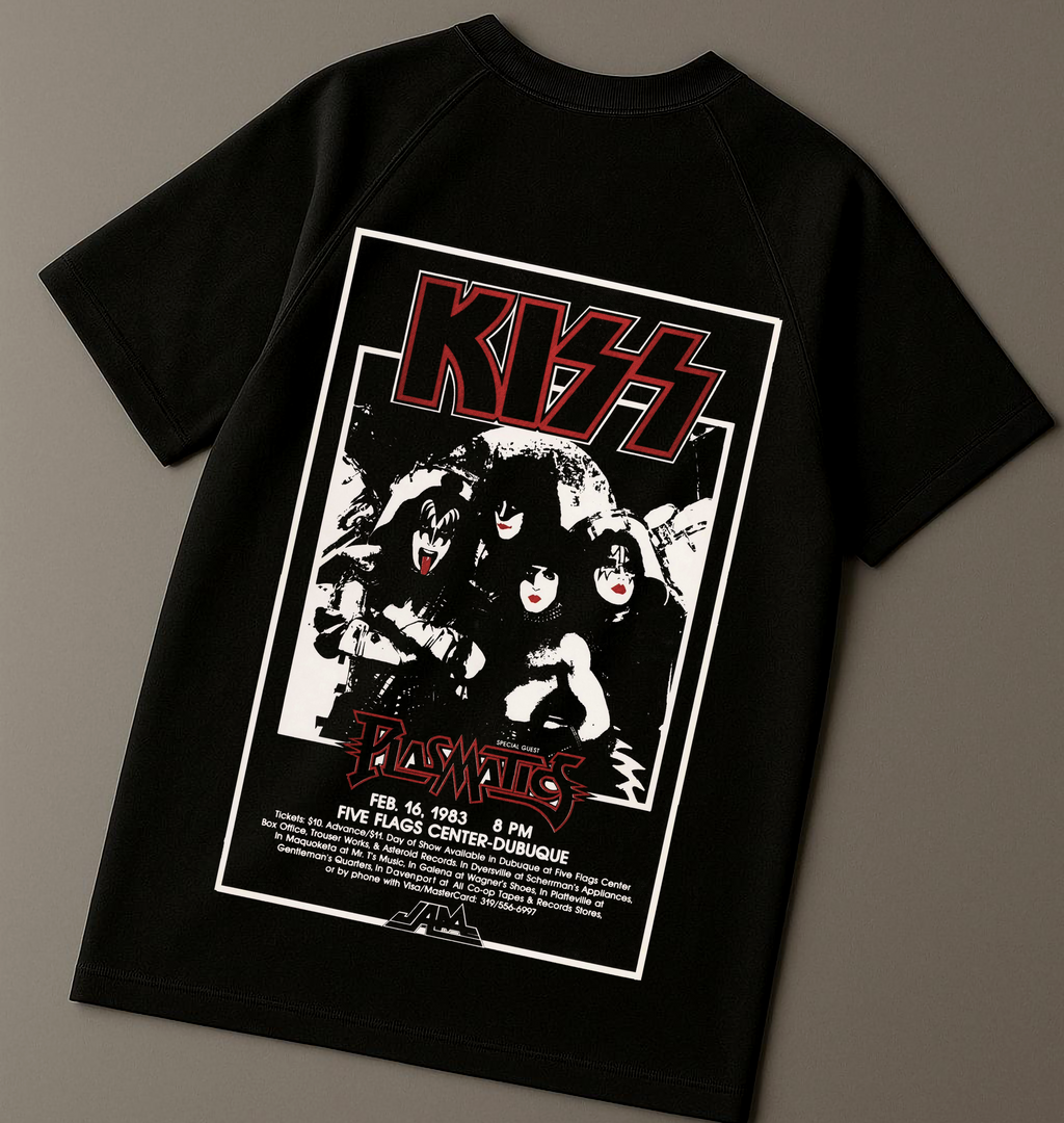 KISS Raglan T-shirt