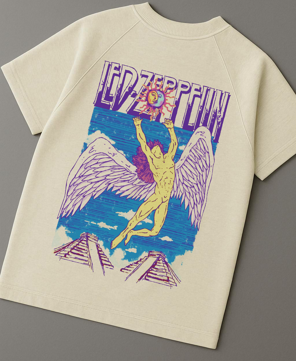 Led Zepplin Raglan T-shirt