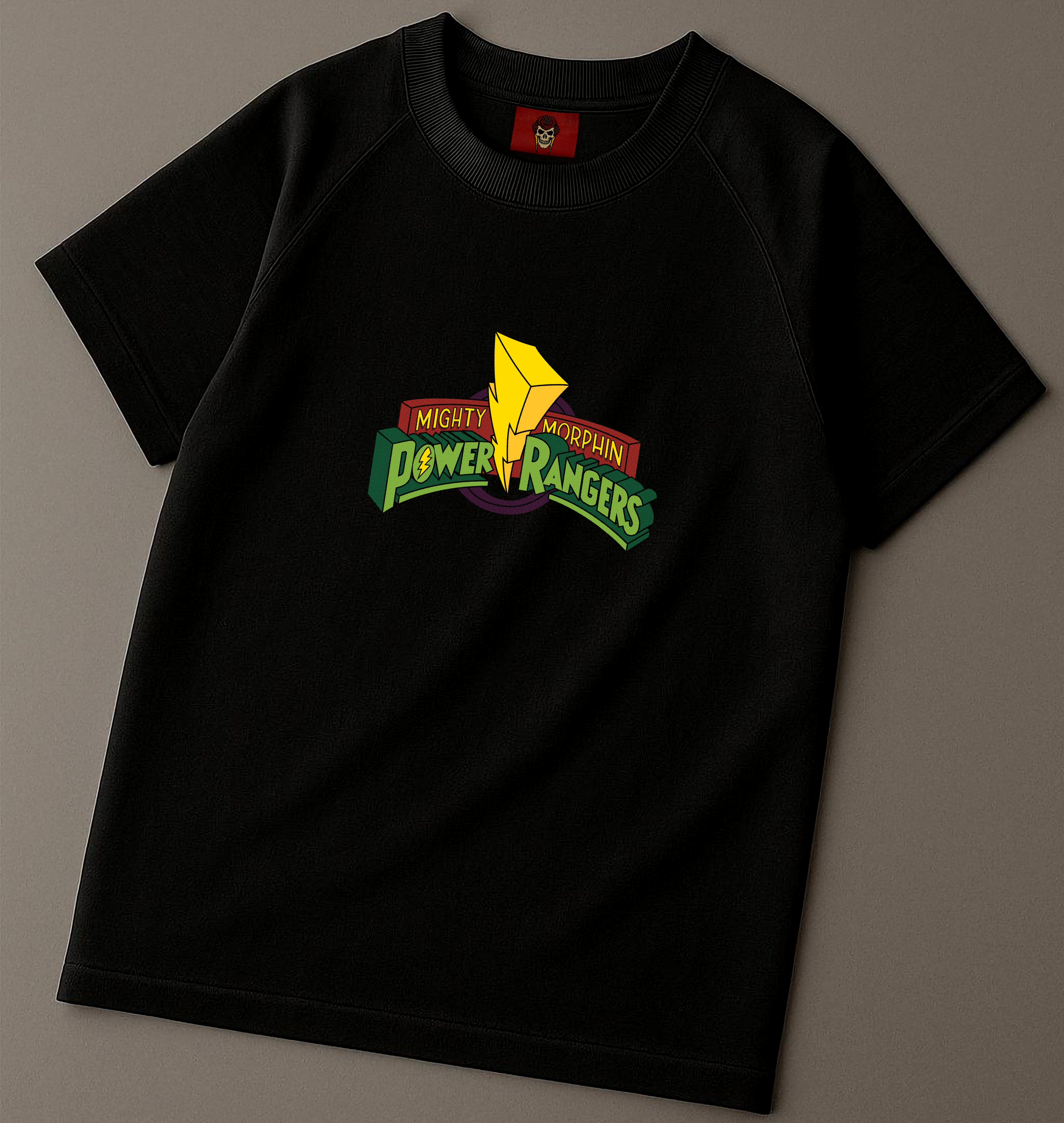 Power Rangers Raglan T-shirt